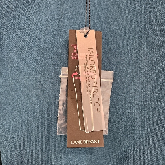 Lane Bryant-Teal-Lena-Classic Trouser-Plus Size 20 NWT - Picture 8 of 8